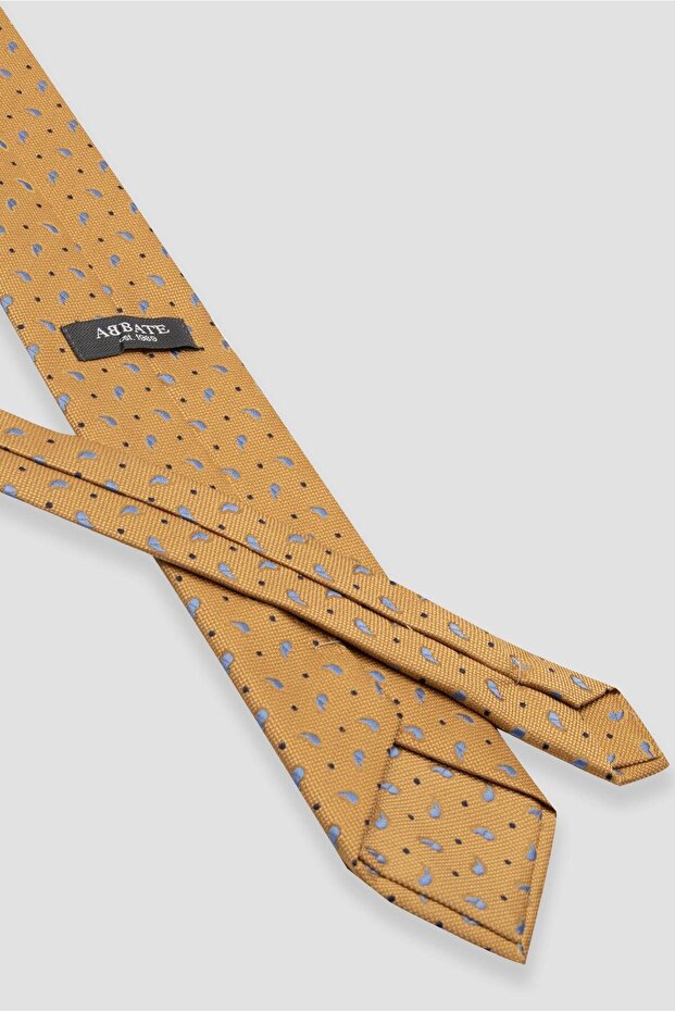 Tie 8 cm Microfiber Polyester Salmon Men's Patterned Tie - 3