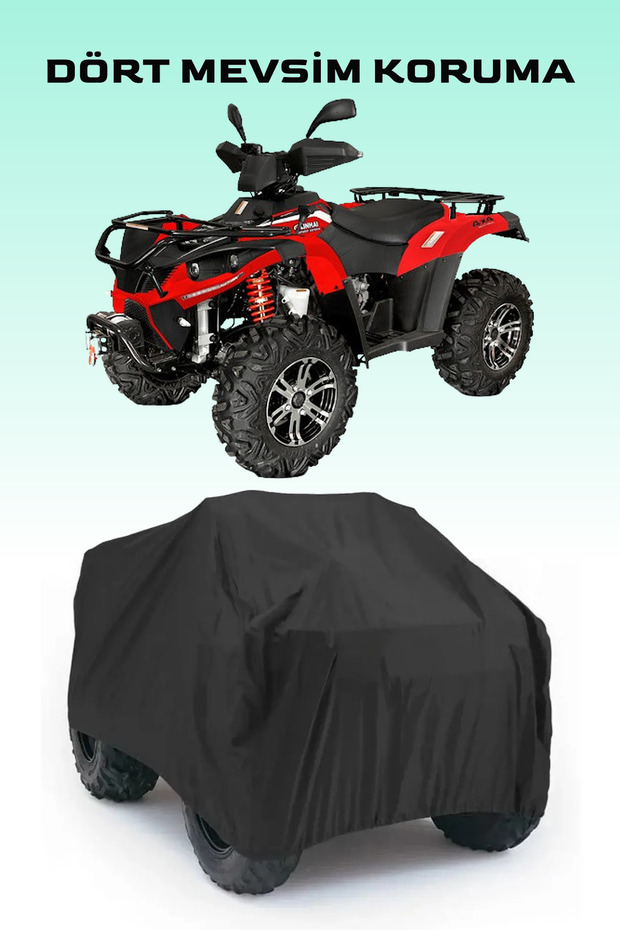 Kuba LH 500 ATV WATERPROOF BRAND - BLACK