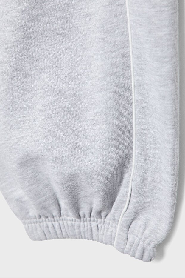 Biyeli jogger pantolon - 7