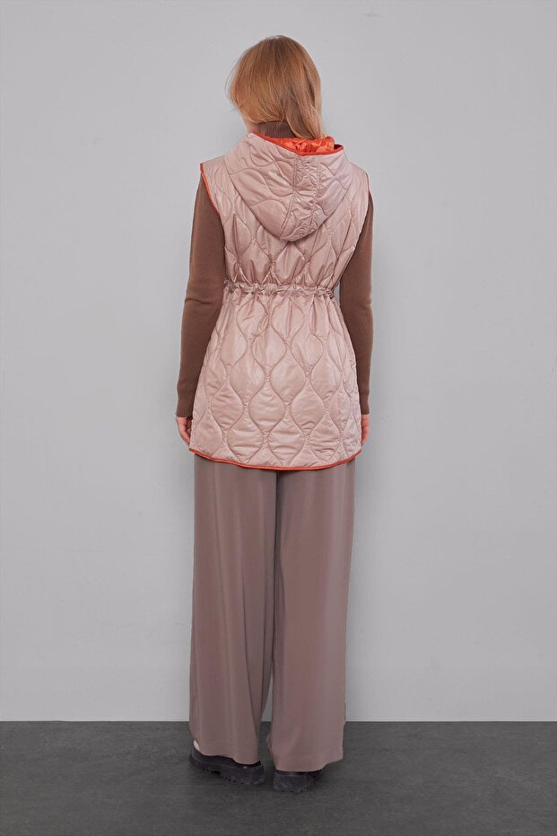 Taş Kapüşonlu Şişme Yelek - 4