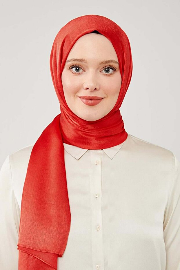 Kırmızı Janjan Şal - 2