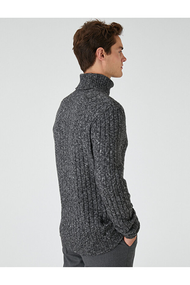 Basic Knitwear Sweater Turtleneck - 5