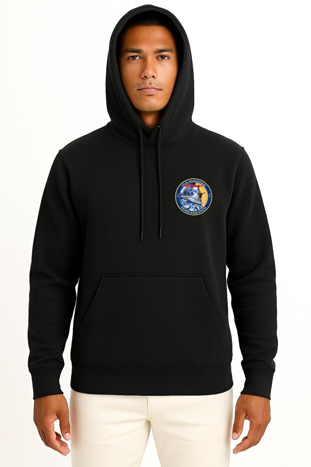 Hooded Tcg Kuşadası M524 Pocket Design Unisex Sweatshirt