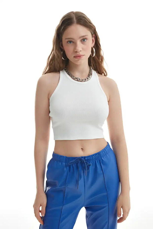 FİTİLLİ CROP TOP ATLET - 3