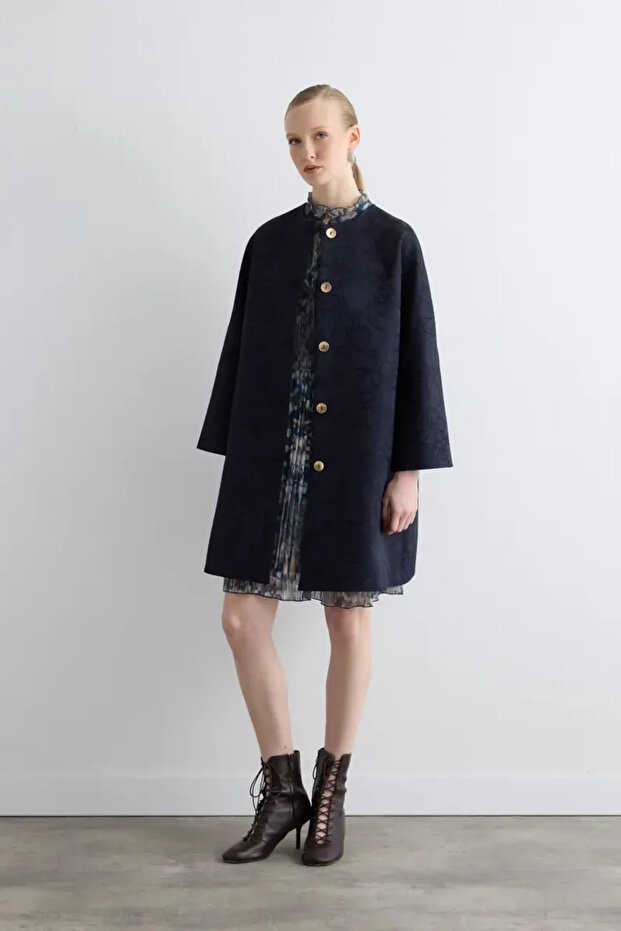 Jakar Kaftan - Lacivert - 3