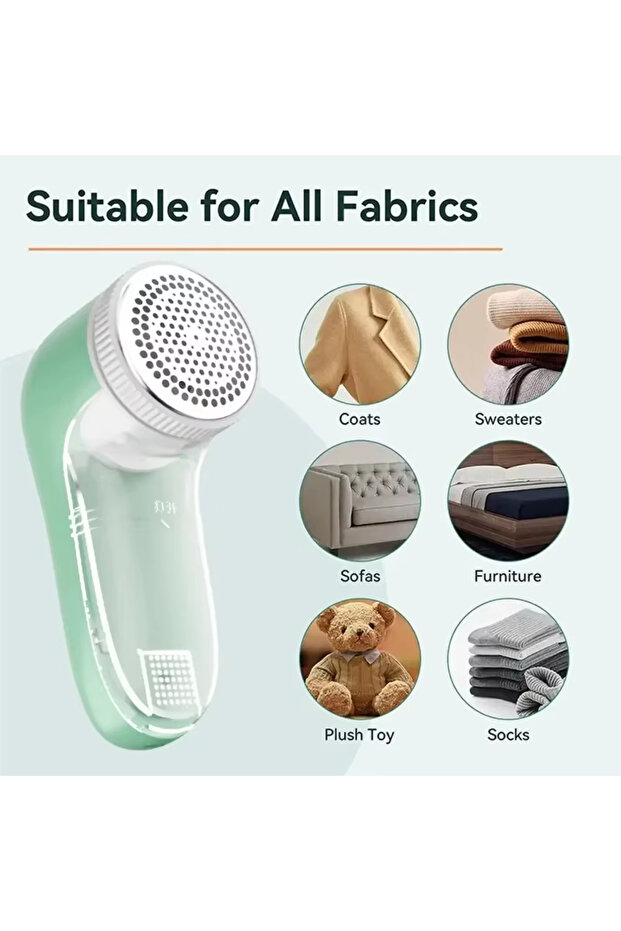 جهاز Green Headx2 لإزالة الوبر من الملابس كهربائيًا. مزيل شعر الحيوانات الأليفة، ملابس، منزل، فرشاة شعر القطط. - 6