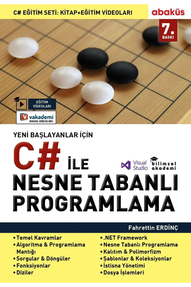 Yeni Başlayanlar İçin C# ile Nesne Tabanlı Programlama - 1