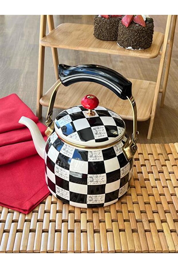 Dama Emaye Kettle - 1