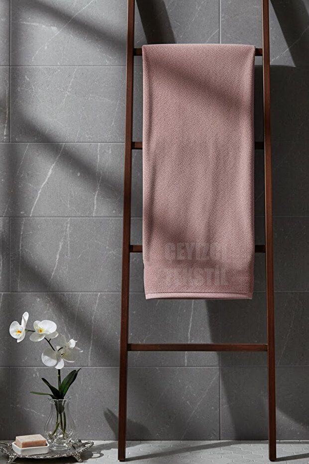 Bath Towel Velvet Hotel and Bath Towel 70 X 140cm Powder