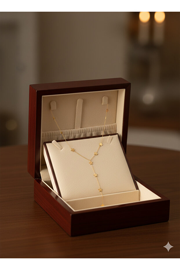 Y Model Yıldız Figür Kolye - 3