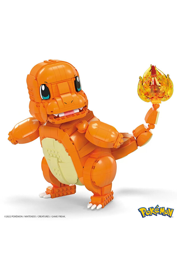 MEGA CONSTRUX JUMBO CHARMANDER SALAMECHE - 4