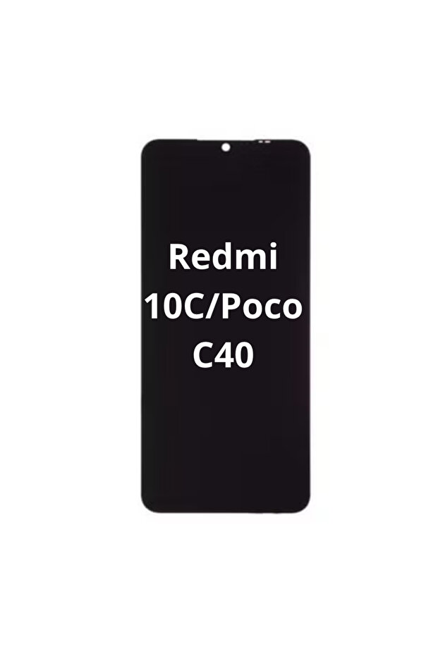 شاشة LCD بديلة لهاتف ريدمي 10C/ بوكو C40 - 1