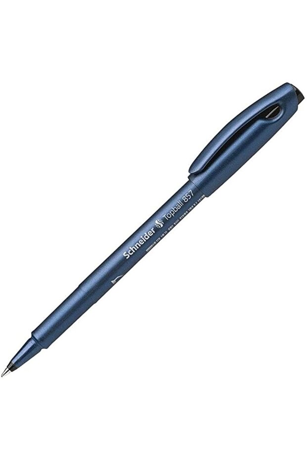 Topball 857 Conical Tip Roller Ball Pen 0.6 mm Black
