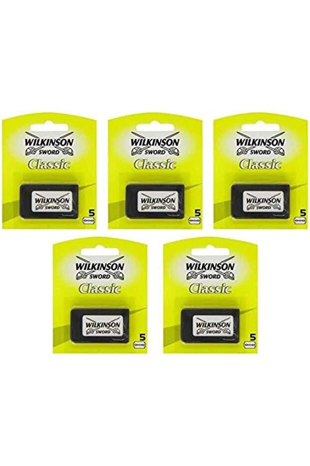 Sword Classic 5 Pack of 5 Blades Razor Blade Refill 5 Pack 5 Pack (5 X 0.400 g)