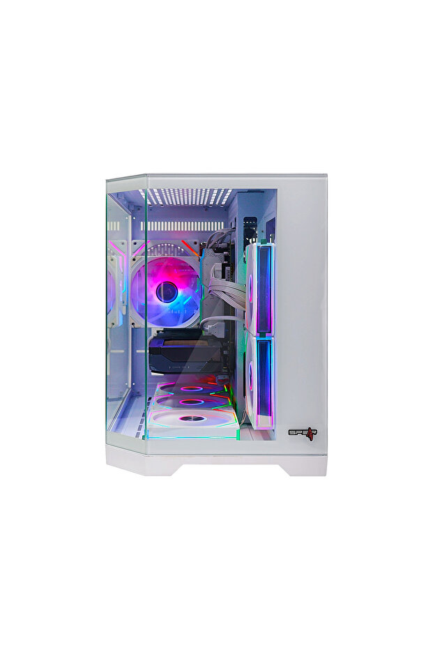 Gaming PC i5-14400F, RTX 5060 8GB, 16GB DDR5, 1TB NVMe, 600W, 6Fan Case , Win 11 Pro - 3