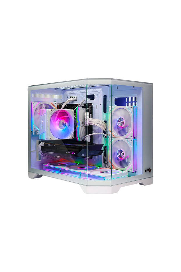 Gaming PC i5-14400F, RTX 5060 8GB, 16GB DDR5, 1TB NVMe, 600W, 6Fan Case , Win 11 Pro - 1