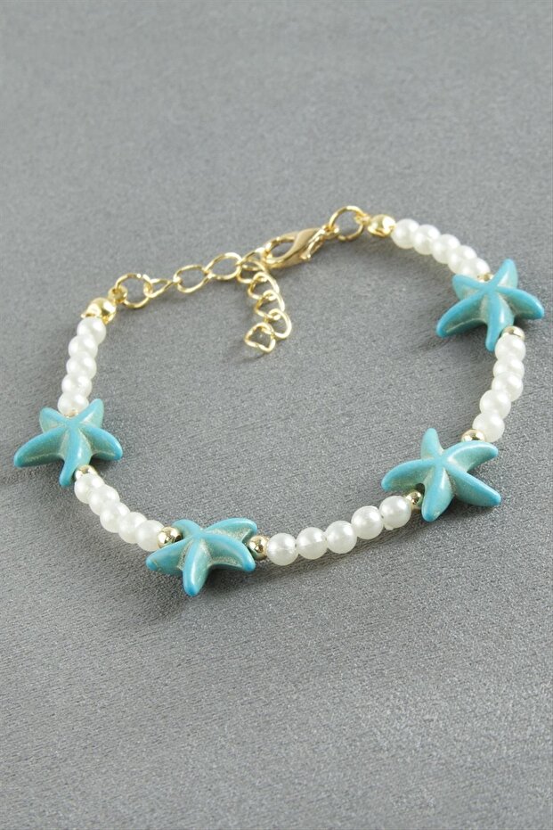 Starfish Pearl Bracelet