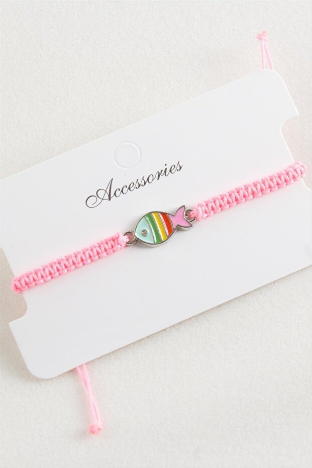 Fish Macrame Braided Bracelet