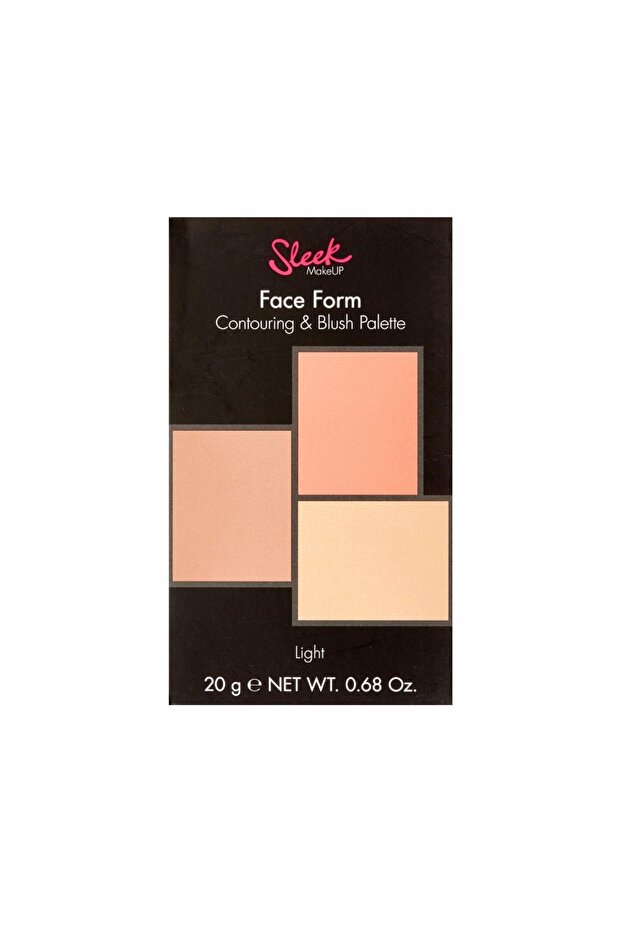 Face contouring palette, pressed, blush - 1
