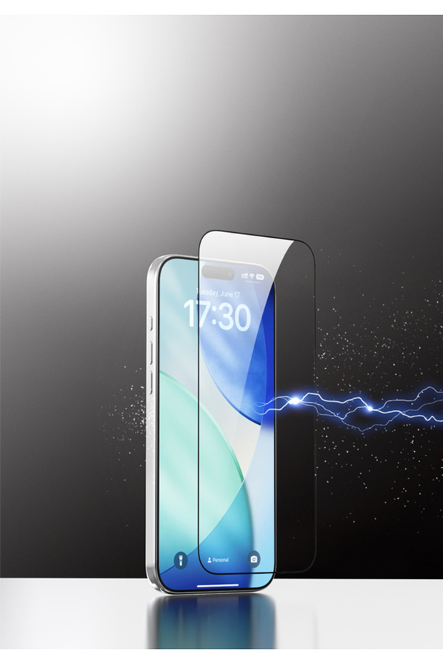 iPhone 17 Air Full Screen Tempered Glass Screen Protector from the Van Series, High Definition, with Installation Tool from Devia - 3