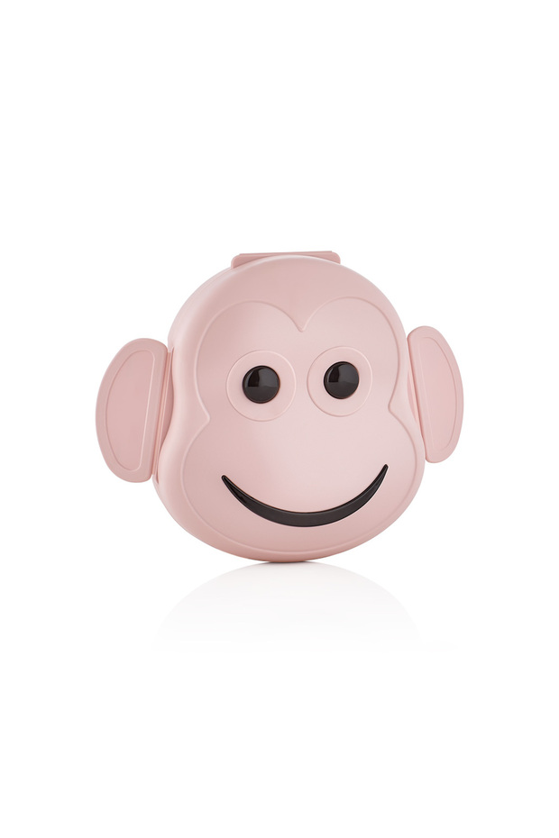 Monkey Figured Lunch Storage Container Qlux Ideas Bpa Free L-00615 School Camping Picnic Sandwich Carry