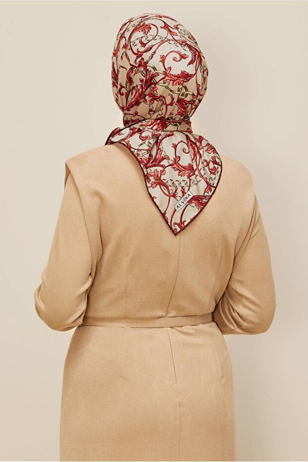 وشاح منقوش 10874 - 2