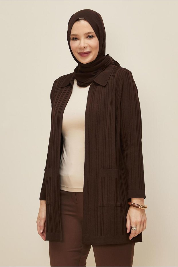 Plus Size Knitwear Cardigan 20858