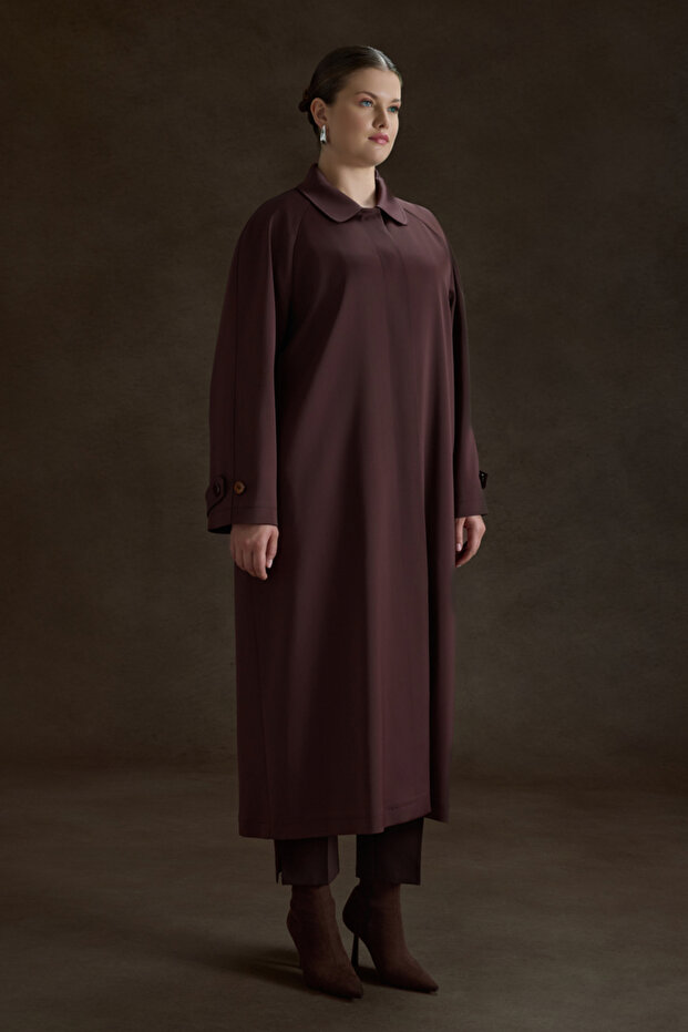 Viscon İçerikli Pardösü - 3