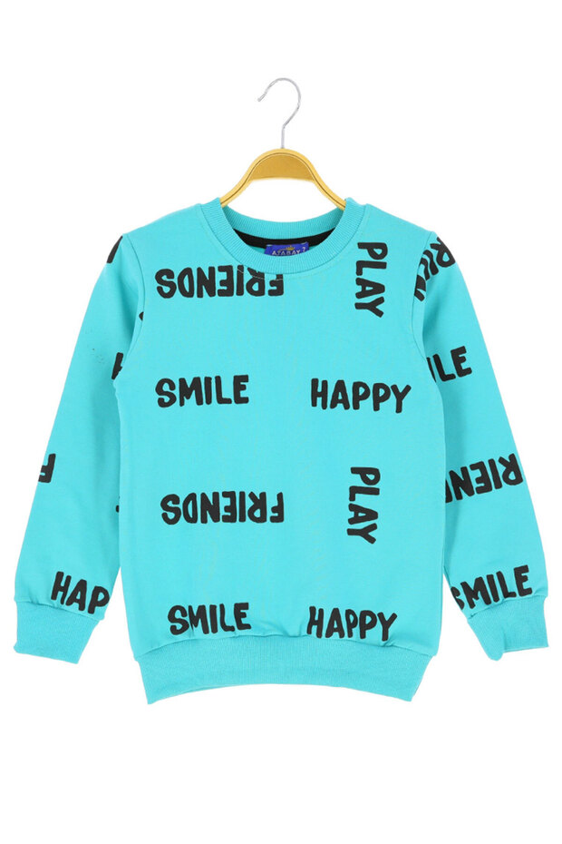 سويت شيرت للأولاد مطبوع 2 خيوط مزخرفة - 3