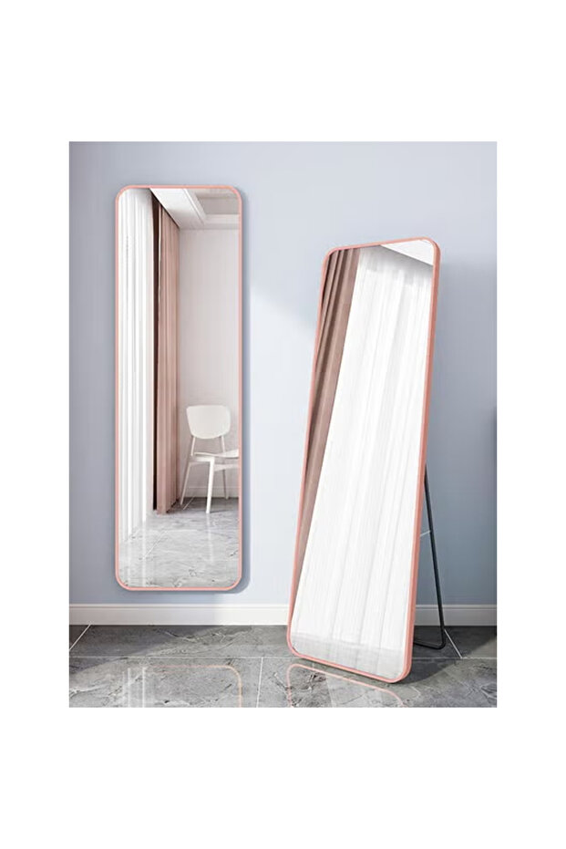 Full Length Mirror 60X165 cm, Floor Mirror with Aluminum Alloy Frame