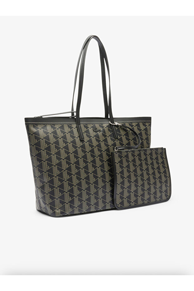 Zely Grained Tote with Pouch - 4