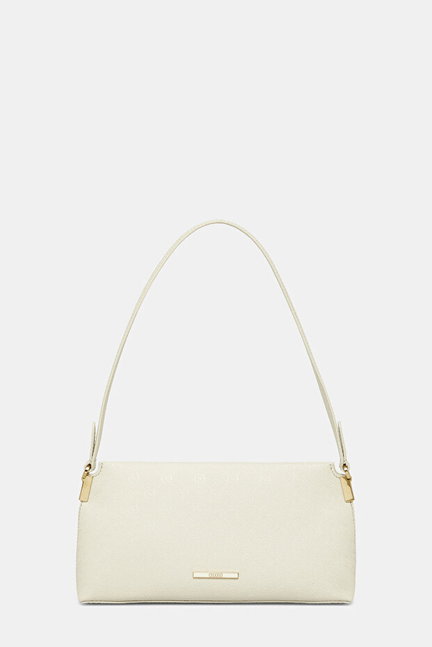 KREM MONOGRAM ÇANTA - 1