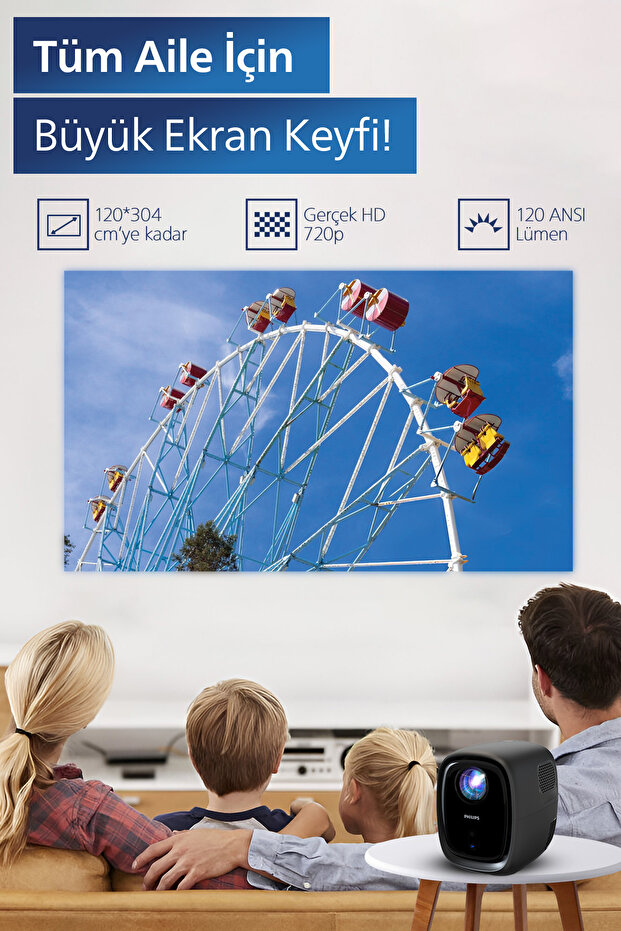 NeoPix 130 Akıllı Ev Projektörü - 3