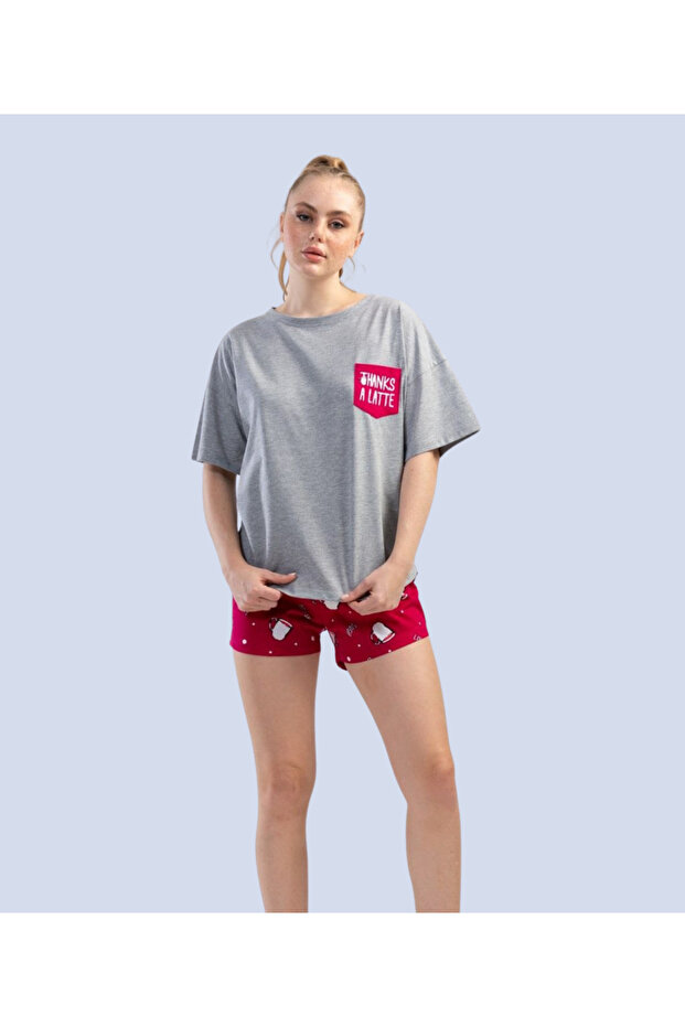 Short pajama set - 1