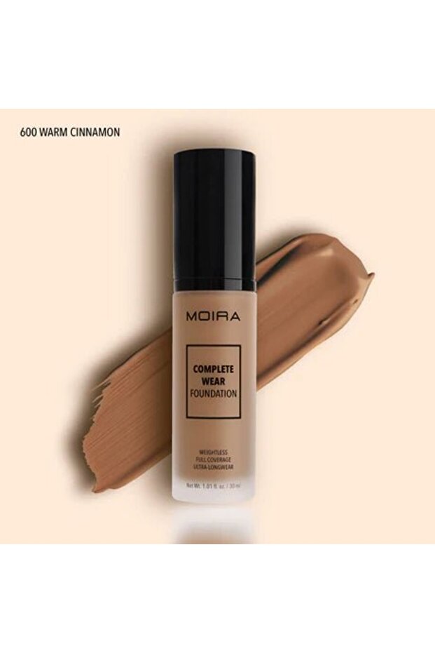 Moira - Complete Wear™ Foundation (600, Warm Cinnamon)