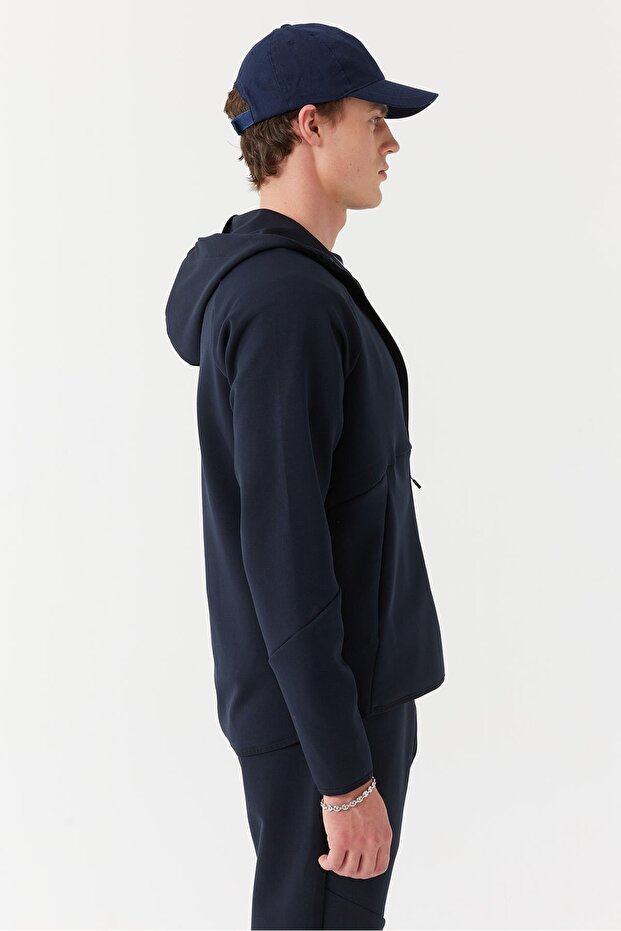 Erkek Kapüşonlu Sweat Üst - 5