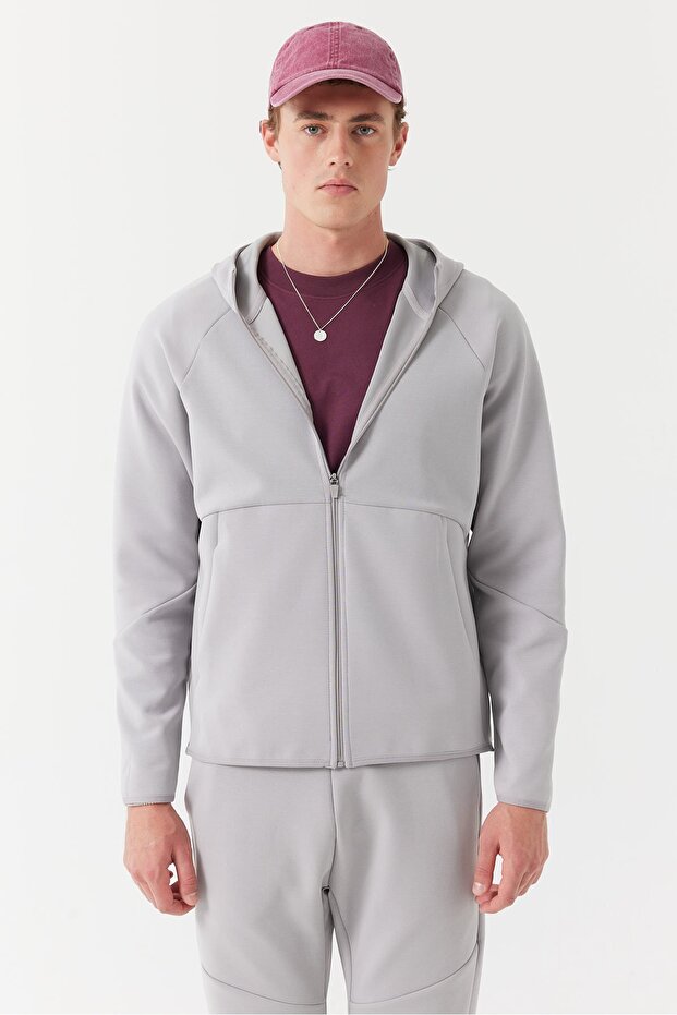 Erkek Kapüşonlu Sweat Üst - 2