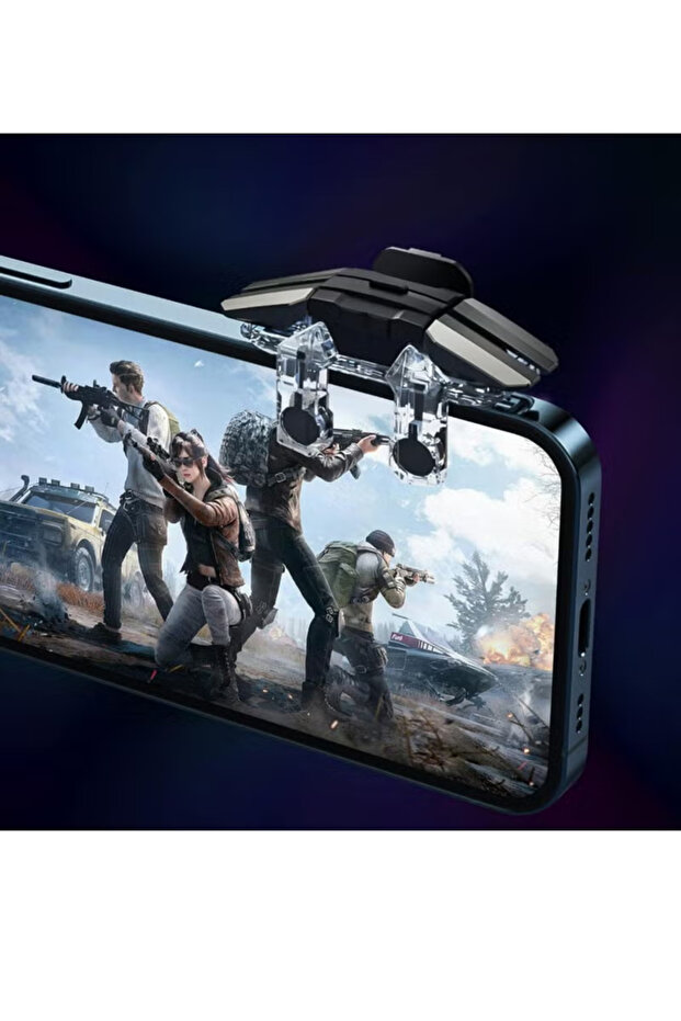 Mobile game controller, sensitive operation, 6-finger trigger, compatible with various games - 7