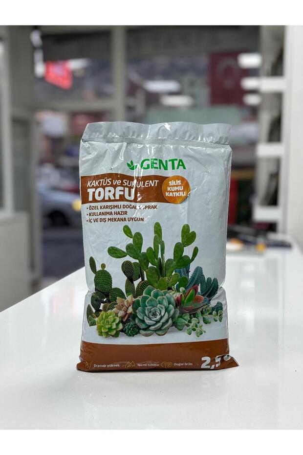 Kaktüs ve Sukulent Torfu
