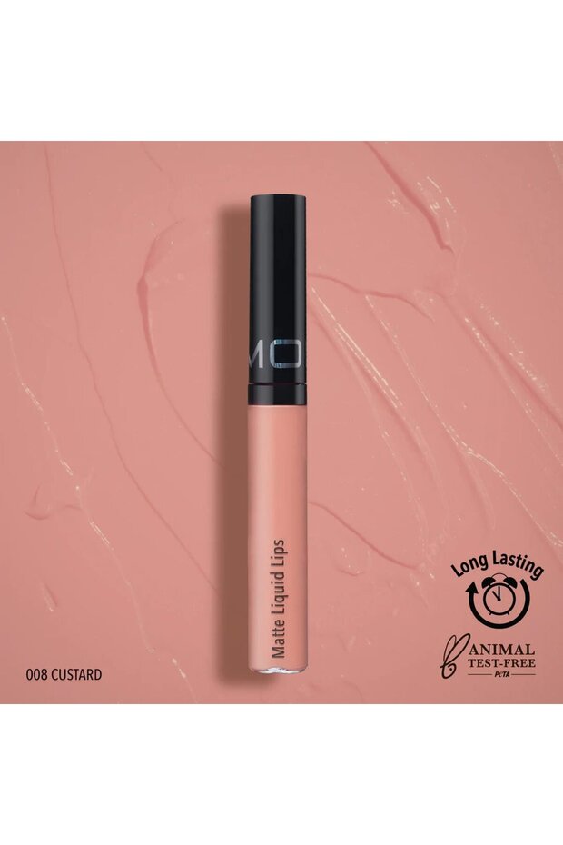 أحمر شفاه سائل غير لامع (008، كاسترد) - 1