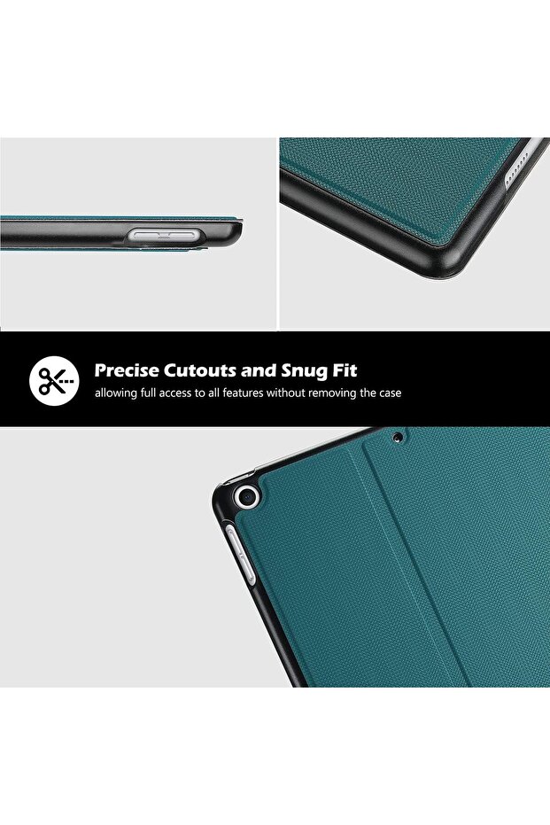 iPad 10.2 Case for 9th/8th/7th Gen - Teal - 6