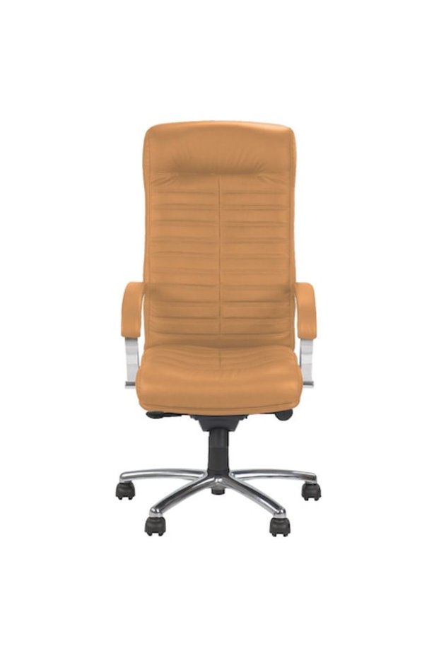 Scaun executiv Senna, piele ocru