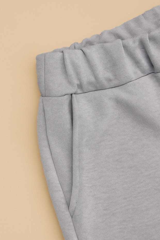 Basic Gri Oversize Eşofman Takımı - 4