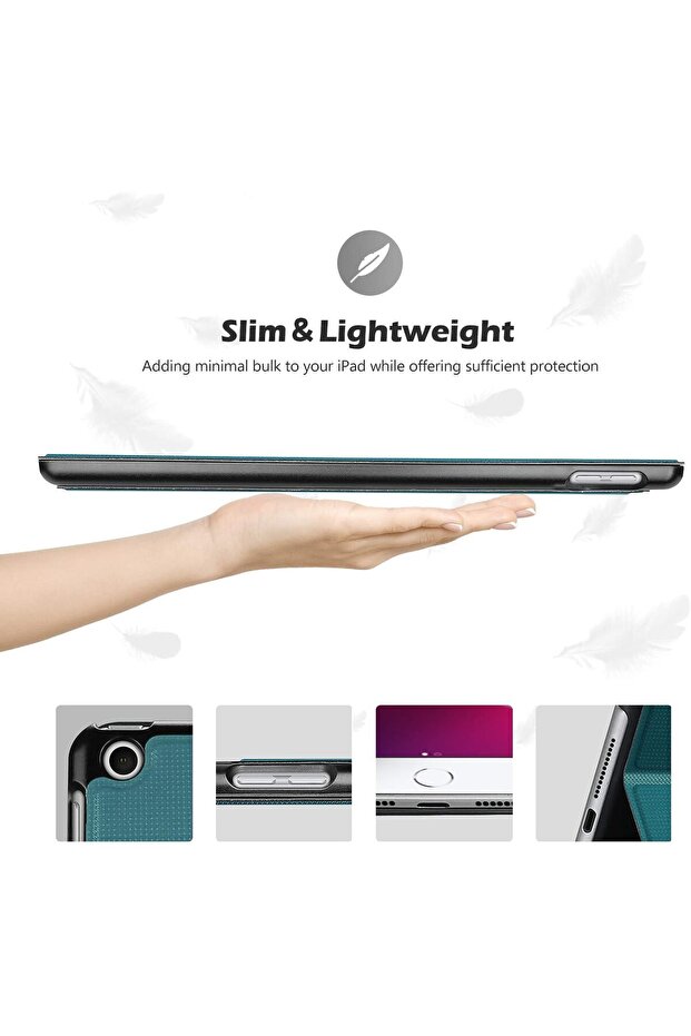 iPad 10.2 Case for 9th/8th/7th Gen - Teal - 7