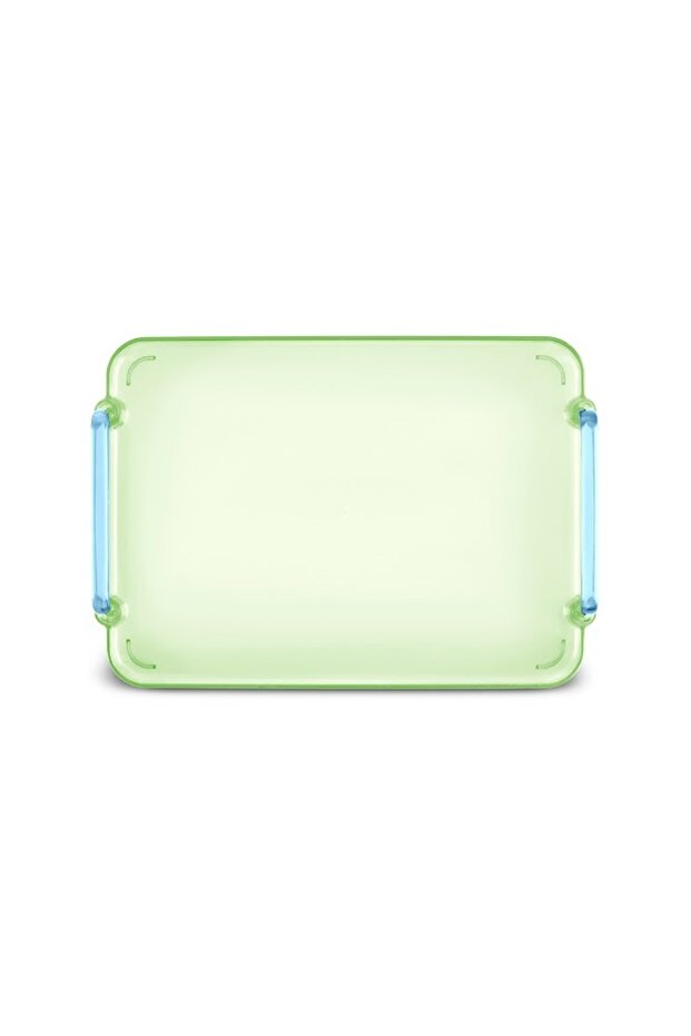 صينية كلارو ميلامين مستطيلة خضراء 30 سم - 5