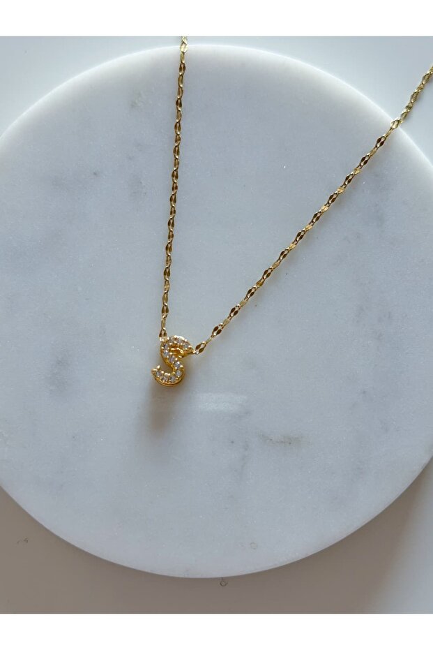 TAŞLI HARF KOLYE - 1