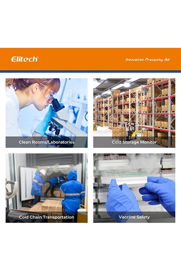 Elitech RCW-600 WiFi Temperature Data Logger with 2 External Sensor Probes - 7