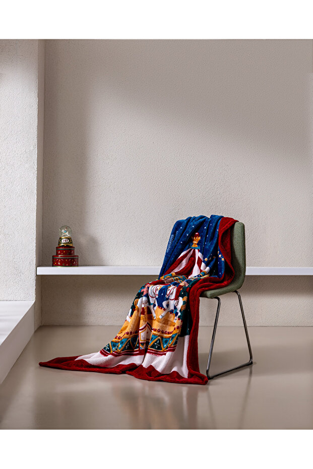 Chavel Welsoft Printed Tv Blanket - Colorful - 130X170 cm