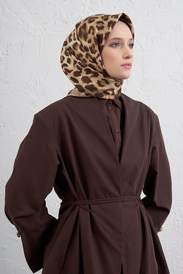وشاح كلاسيكي منقوش سيفت حرير تويل 9425D 37