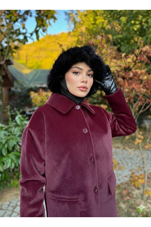 TAY TÜYLÜ KISA KABAN - 1